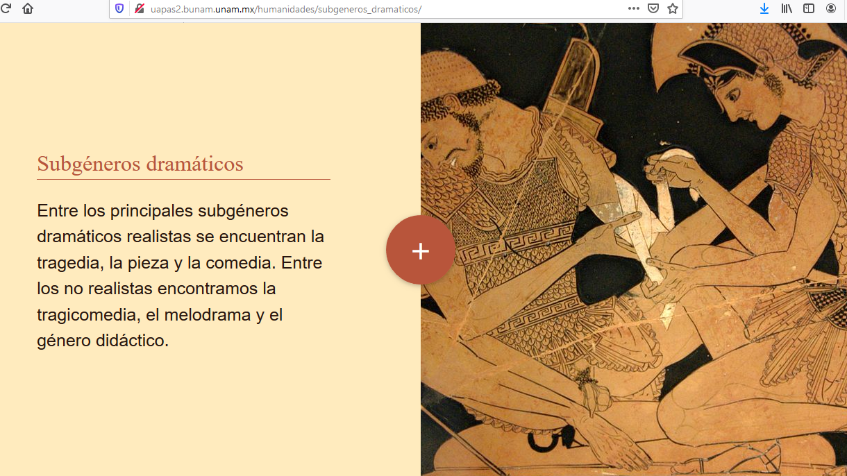LU2425: 4.1 Subgéneros dramáticos: tragedia, comedia, tragicomedia ...