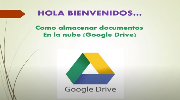 Cómo guardar archivos en G Drive
